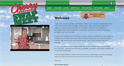Desktop Screenshot of cherryavenueauction.com